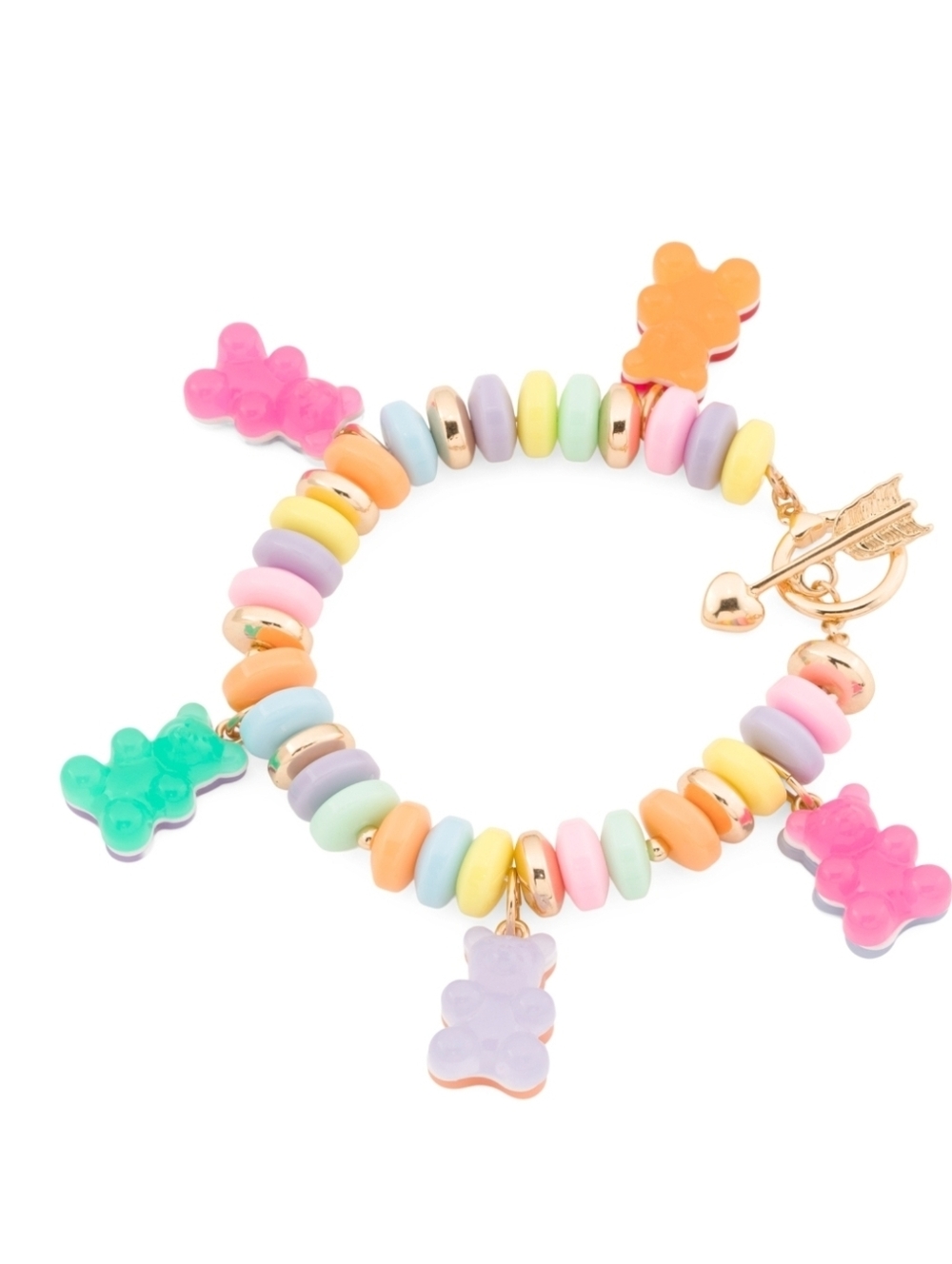 💕▪️ Betsey Johnson ▪️Gummy Bear Charm Flex Bracelet - Multicolor